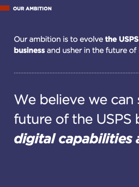 USPS Portal Ambition